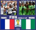Франция - Нигерия, восьмой финала, Бразилия 2014
